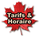 Tarifs & Horaire